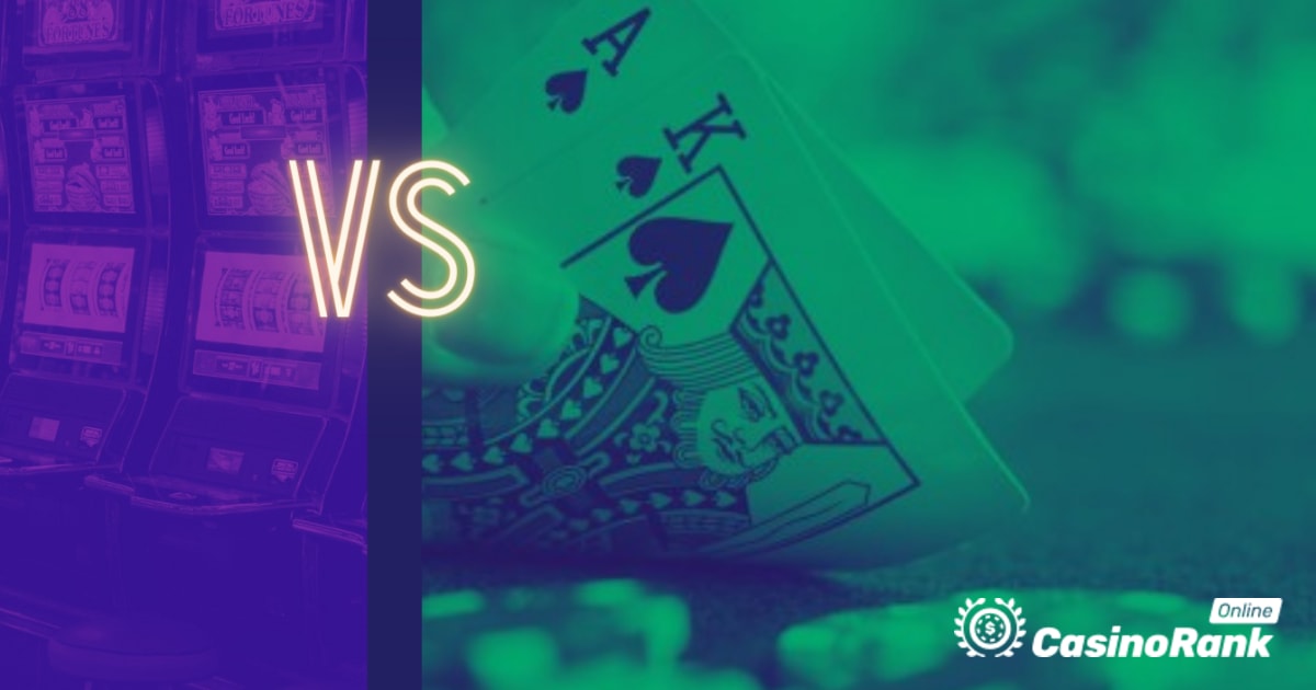 Online kaszinójátékok: Slots vs Blackjack – melyik a jobb?