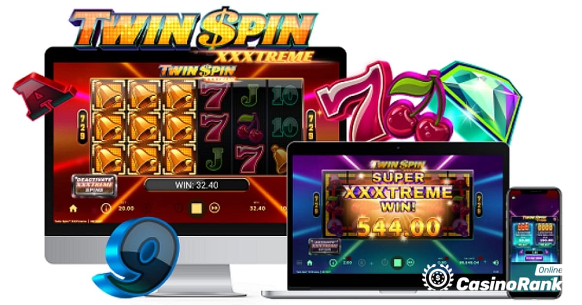 A NetEnt csodálatos nyerőgépet kínál a Twin Spin XXXtreme játékban