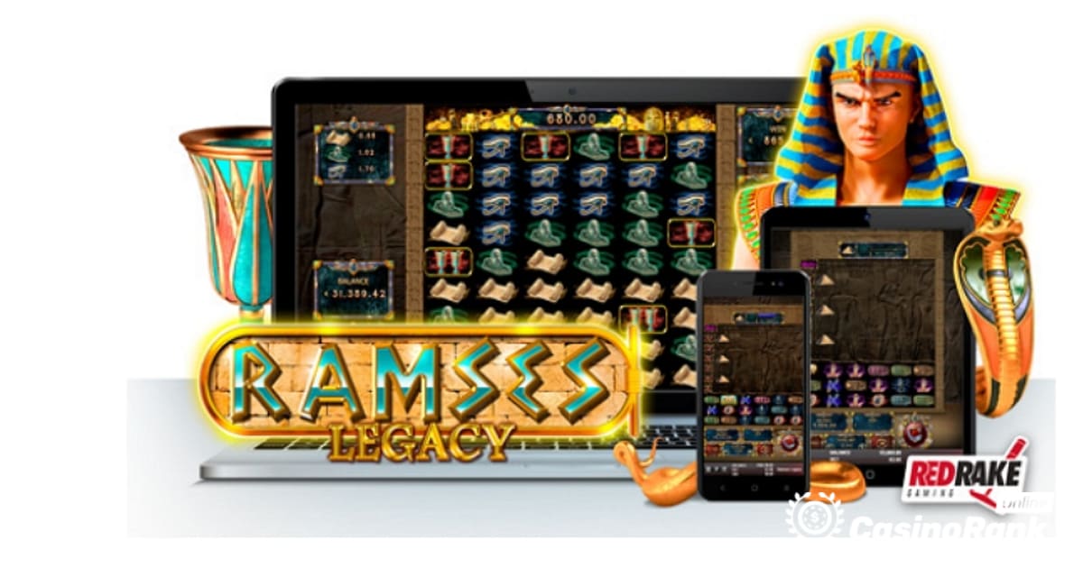 A Red Rake Gaming visszatér Egyiptomba Ramses Legacyvel