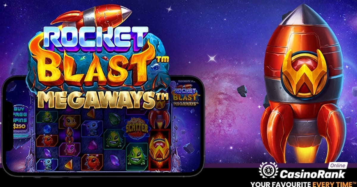 A pragmatikus játék a világűrbe repül a Rocket Blast Megaways játékban
